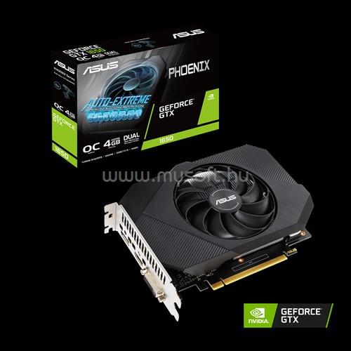 ASUS Videokártya nVidia GTX 1650 4GB DDR6 OC