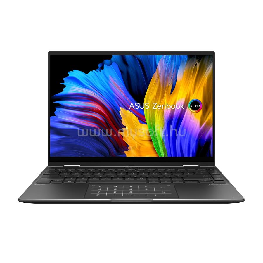 ASUS ZenBook 14 Flip OLED UN5401RA-KU131W Touch (Jade Black - NumPad) + Sleeve + Stylus