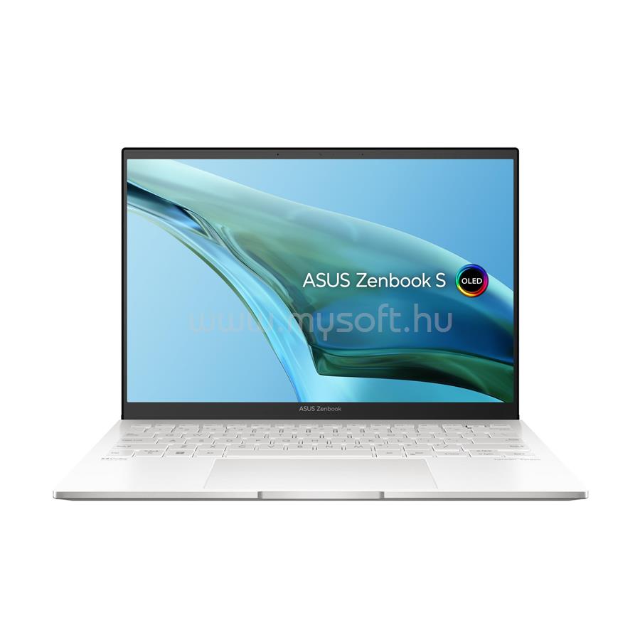 ASUS ZenBook S 13 OLED UM5302TA-LV559W (Refined White) + Sleeve + USB-C to USB-A adapter