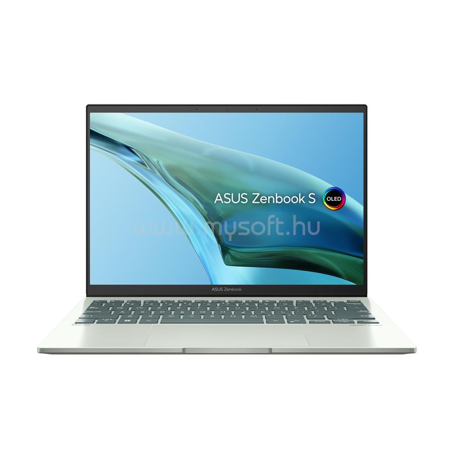 ASUS ZenBook S 13 OLED UM5302TA-LV560W (Aqua Celadon) + Sleeve + USB-C to USB-A Adapter