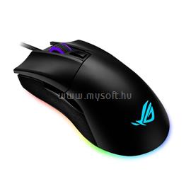 ASUS ROG Gladius II Origin Gamer Egér USB (fekete) 90MP00U1-B0UA00 small