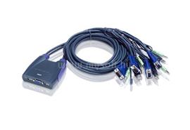 ATEN CS64US 4 PC KVM Switch USB + kábel CS64US small