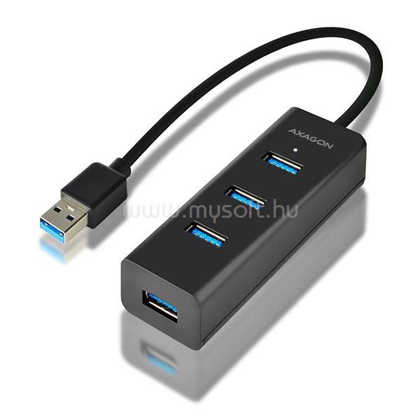 AXAGON HUE-S2B 4 portos USB3.0 gyorstöltő HUB