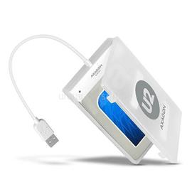 AXAGON HDD/SSD ADSA-1S USB 2.0 fehér külső ház ADSA-1S small