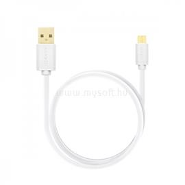 AXAGON USB 2.0 A - micro USB 2.0 B 3 m fehér kábel BUMM-AM30QW small