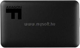 AXAGON EE25-F6B USB 3.0 fekete csavar nélküli külső alumínium 2,5" HDD/SSD ház EE25-F6B small