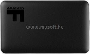AXAGON EE25-F6B USB 3.0 fekete csavar nélküli külső alumínium 2,5" HDD/SSD ház