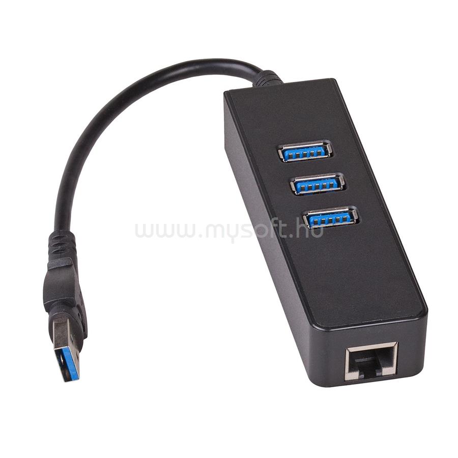 AKYGA USB 3.0 HUB + RJ45