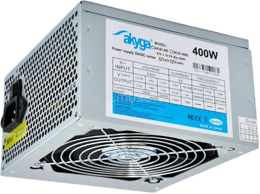 AKYGA tápegység AK-B1-400 Basic 400W