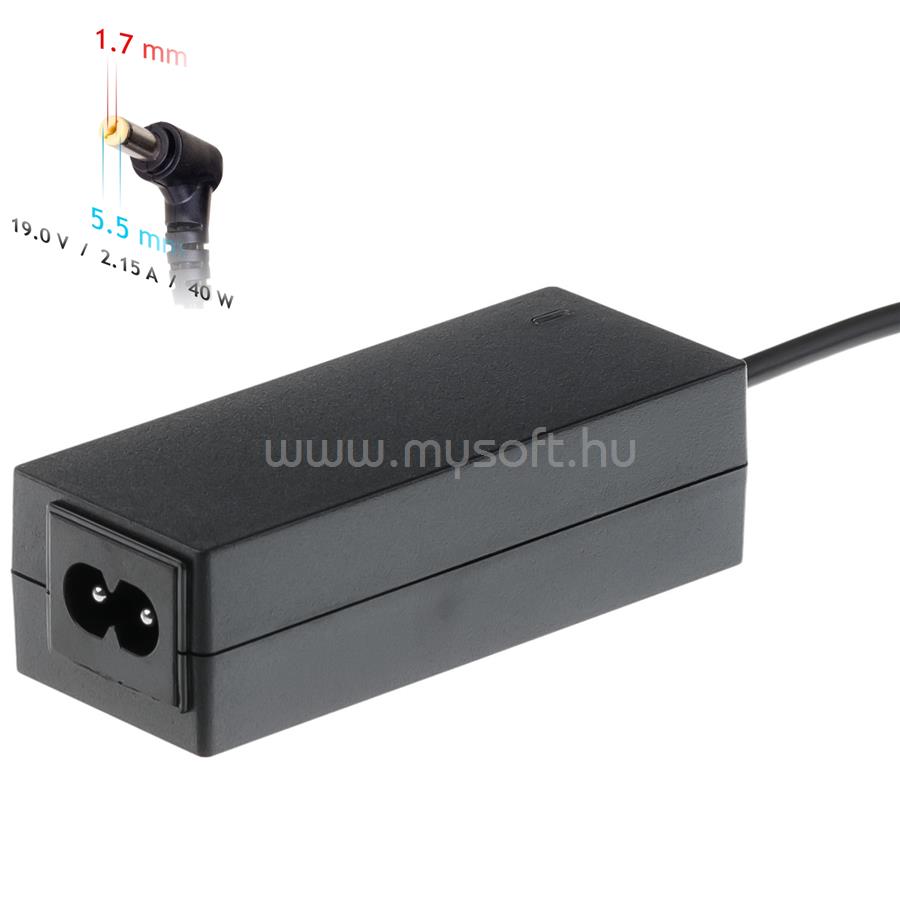 AKYGA 40W Acer hálózati töltő adapter