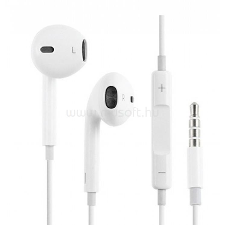 APPLE Earpods fülhallgató távvezérlővel és mikrofonnal (3,5mm jack csatlakozó)