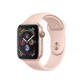 APPLE Watch S4 40mm arany alumíniumtok, rózsaszín sportszíjjal MU682HC/A small