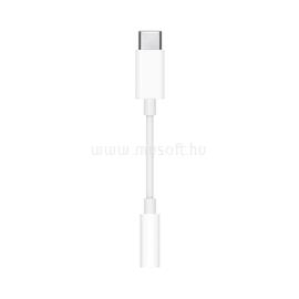 APPLE Adapter kábel 3.5mm jack aljzat - Type-C FEHÉR MU7E2ZM/A small