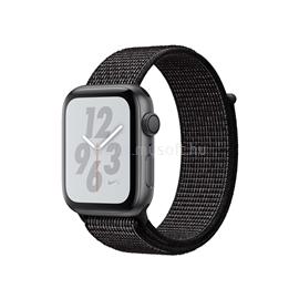 APPLE Watch Nike S4 44mm asztroszürke alumíniumtok, fekete Nike sportpánttal MU7J2HC/A small