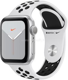 APPLE Watch Nike S5 40mm GPS-es ezüst alumíniumtok, platinum/fekete Nike sportszíjas okosóra MX3R2HC/A small