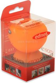 ASSMANN EDNET STICKY SPEAKER ORANGE WIRELESS BLUETOOTH 33013 small