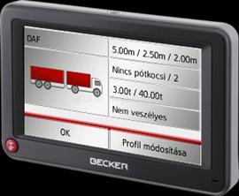 BECKER Active 43 Transit Egész Európa térképpel (43 ország) 1501110000 small