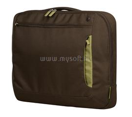 BELKIN Carrying Case Messenger Bag (Polyester/Fabric, Chocolate/Olive Green for Netbook up to 12.1") F8N097EA087 small