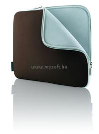 BELKIN Notebook Sleeve (Neoprene/Fabric, Chocolate/Tourmaline for Notebook up to 15.6") F8N160EARL small