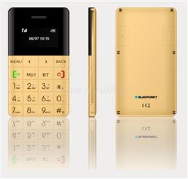 BLAUPUNKT FX S01 2G feature phone, 0.96"/OLED, 240*320 px, single-micro SIM, MICRO SD up to 8 GB, 280mAh battery, BT, FM radio, Torch 3,5 Jack, GOLD BLAFXS01G small