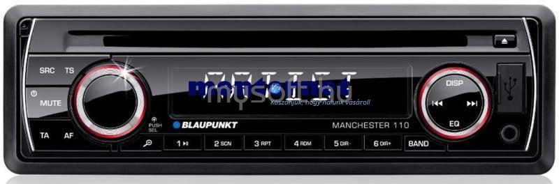 BLAUPUNKT Manchester 110 fejegység mechanikával autósrádió