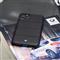 BMW iPhone 11 Pro Max vízszintesen csíkozott fekete kemény bőrtok BMHCN65PELBK small