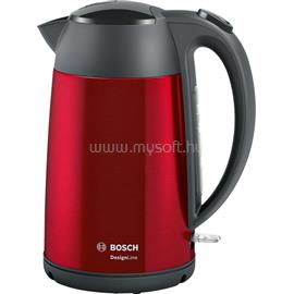 BOSCH TWK3P424 DesignLine piros-fekete vízforraló TWK3P424 small