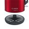 BOSCH TWK3P424 DesignLine piros-fekete vízforraló TWK3P424 small