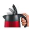 BOSCH TWK3P424 DesignLine piros-fekete vízforraló TWK3P424 small