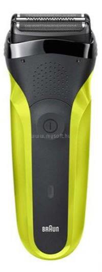 BRAUN 300s borotva (fekete-sárga)