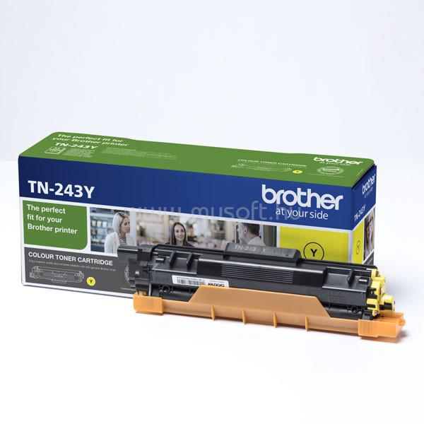 BROTHER Toner TN-243Y Sárga (1000 oldal)