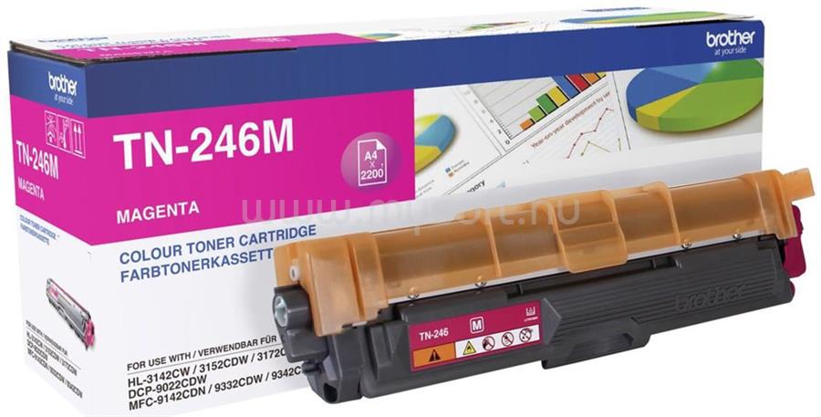 BROTHER Toner TN-246M Magenta (2200 oldal)