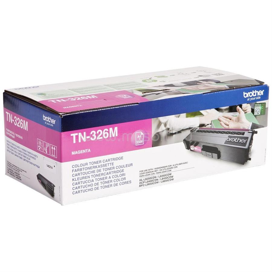 BROTHER Toner TN-326M Magenta (3500 oldal)