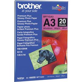 BROTHER Fotópapír A3 Fényes BP71GA3 small