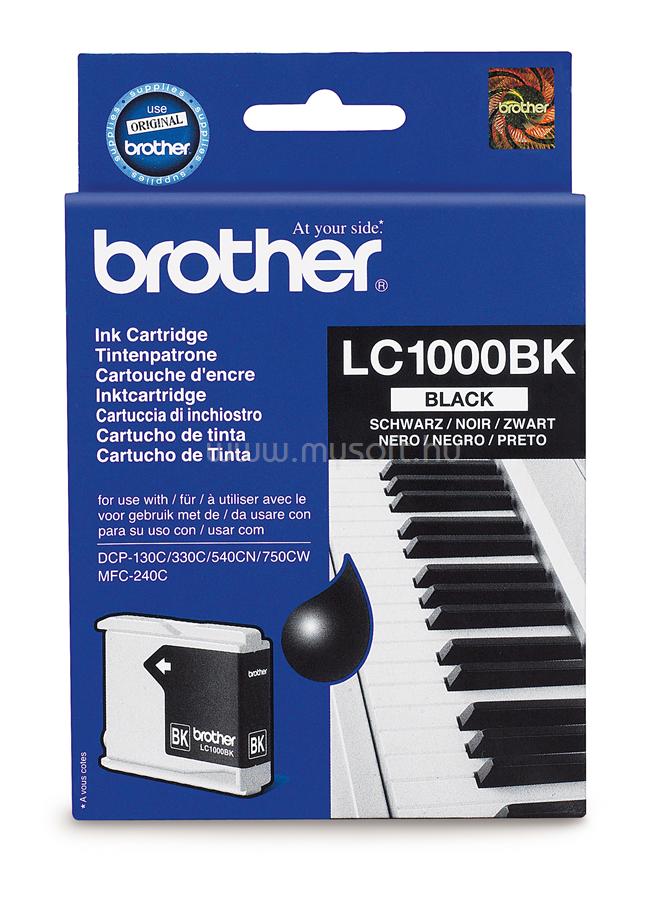 BROTHER Patron LC1000BK Fekete (500 oldal)