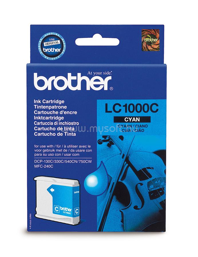BROTHER Patron LC1000C Kék (500 oldal)