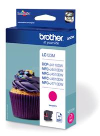 BROTHER Patron LC123M Magenta (600 oldal) LC123M small