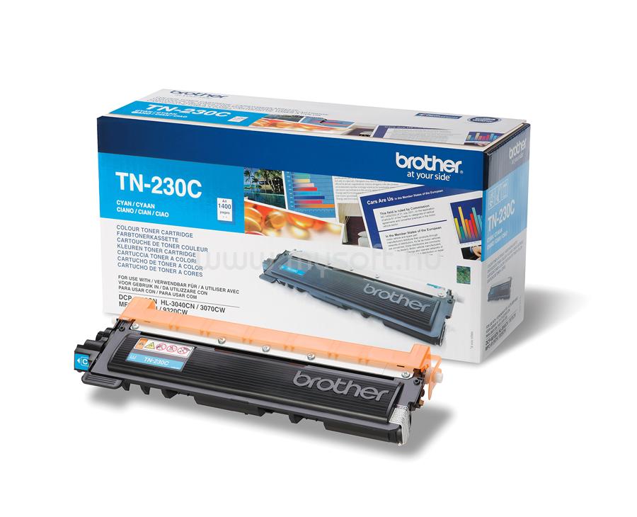 BROTHER Toner TN-230C Kék (1400 oldal)