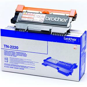 BROTHER Toner TN-2220 Toner Fekete (2600 oldal)