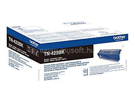 BROTHER Toner TN-423BK Fekete (6500 oldal)