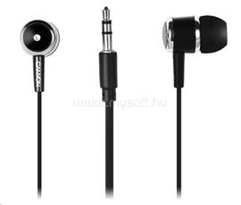 CANYON CNE-CEPM01B Sztereo mikrofonos fülhallgató, fekete CNE-CEPM01B small