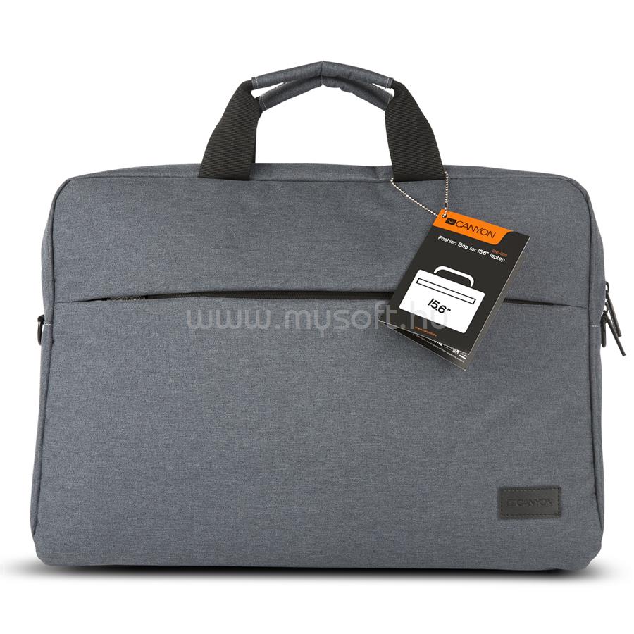 CANYON Elegant szürke 15,6" laptop táska