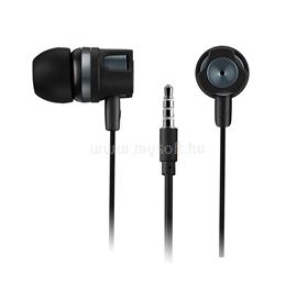 CANYON Stereo earphones with microphone, 1.2M, dark gray CNE-CEP3DG small