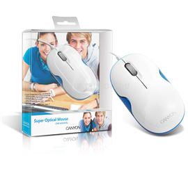 CANYON Optical Wired Mouse CNR-MSD03 White/Blue CNR-MSD03BL small