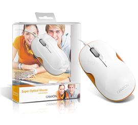 CANYON Optical Wired Mouse CNR-MSD03 White/Orange CNR-MSD03O small