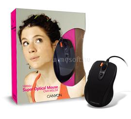 CANYON Optical Wired Mouse CNR-MSL5A Black CNR-MSL5A small