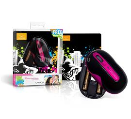 CANYON Laser Wireless Mouse CNR-MSLW01 Black/Pink CNR-MSLW01P small