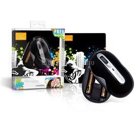 CANYON Laser Wireless Mouse CNR-MSLW01 Black/Silver CNR-MSLW01S small