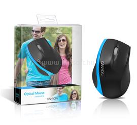 CANYON Optical Wired Mouse CNR-MSO01 Black/Blue CNR-MSO01BL small