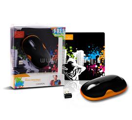 CANYON Optical Wireless Mouse CNR-MSOW01 Black/Orange CNR-MSOW01O small